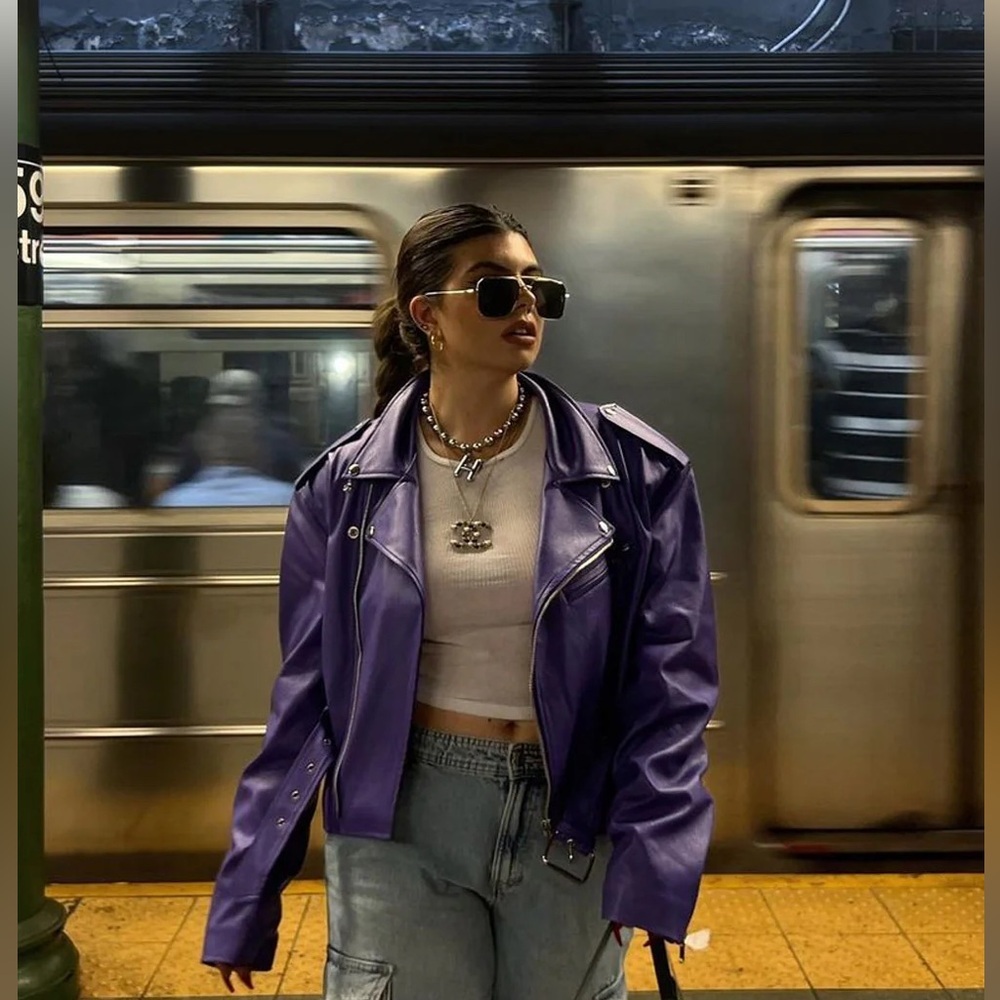 STORETS PURPLE JACKET - Picture 12 of 13